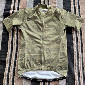 Pearl Izumi Green Cycling Jersey with Zipper